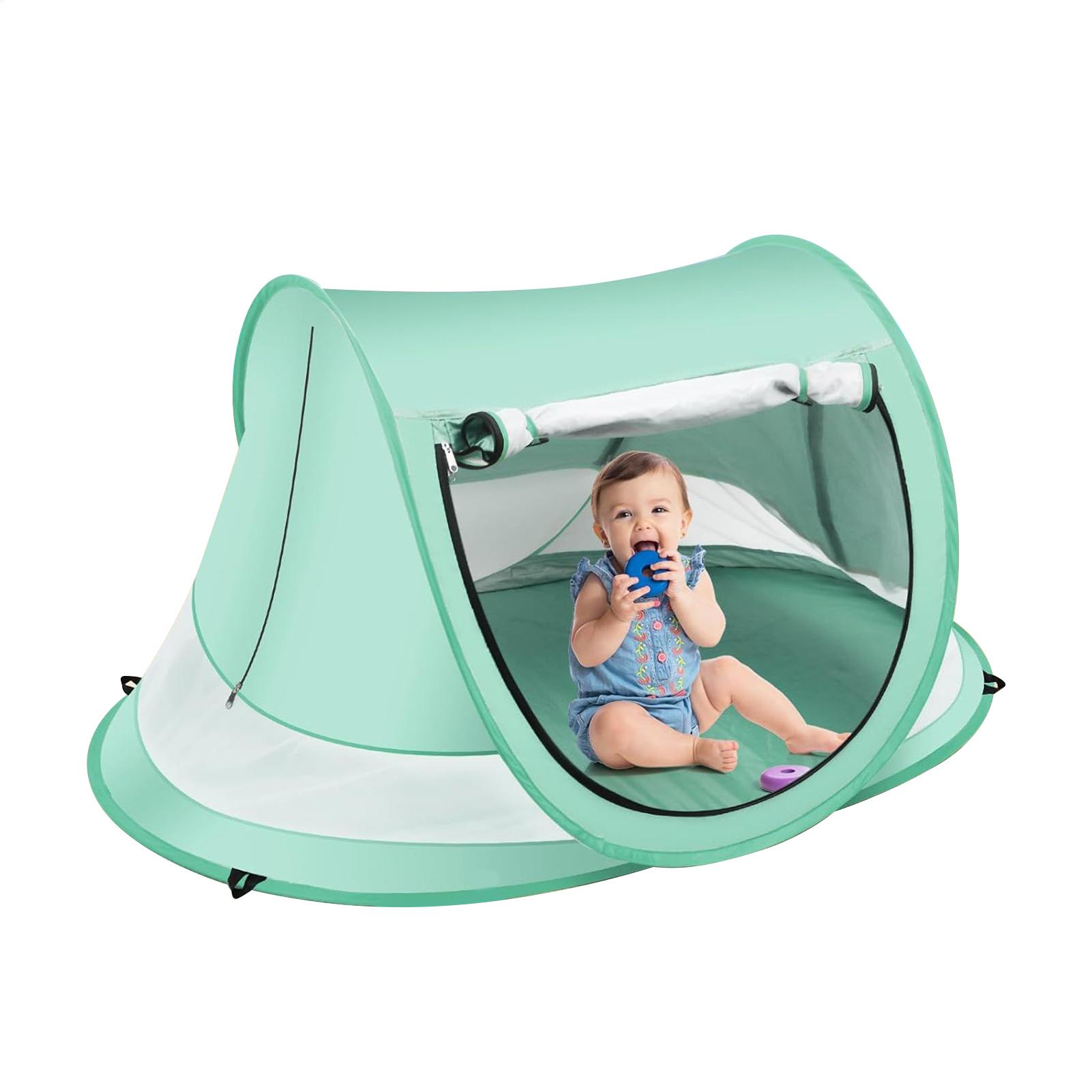 Kids Outdoor Daybed - เด็กวัยหัดเดินเต็นท์ชายหาดกลางแจ้ง Baby Shade UV พับเด็ก Pop-Up