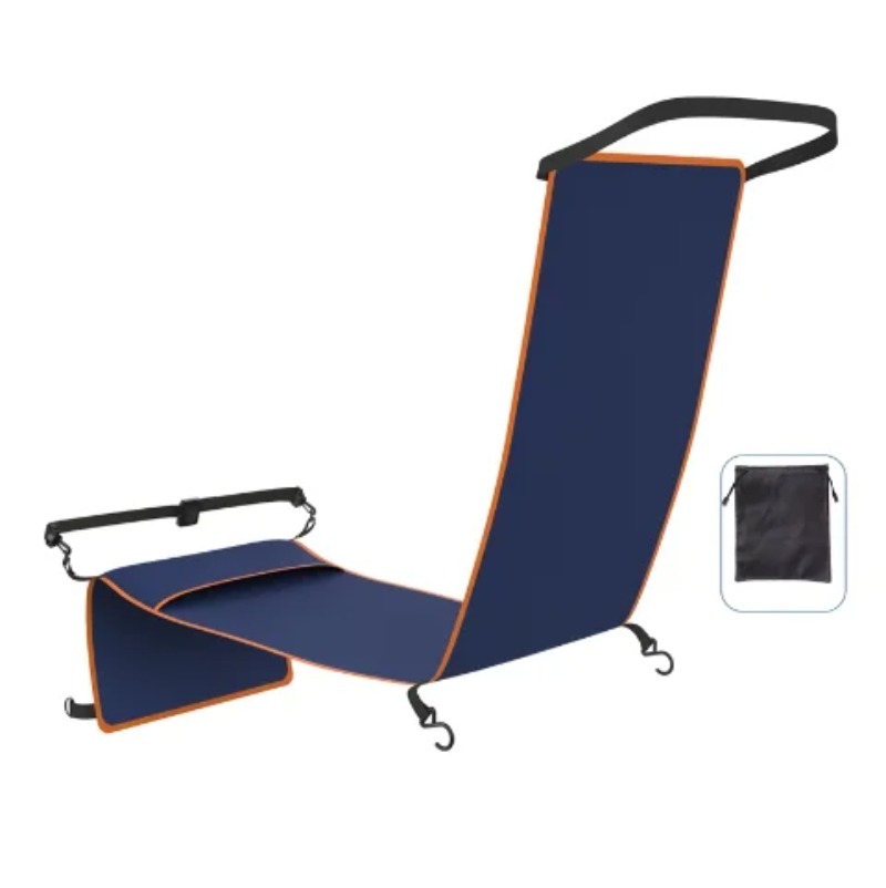 Kids Outdoor Hammock - เปลญวนพักเท้าแบบพกพาสำหรับผู้ใหญ่และเด็ก ใช้สำหรับนอนหลับในเครื่องบิน รถไฟ รถบัส รถยนต์ ช่วยพักเท้าและขา