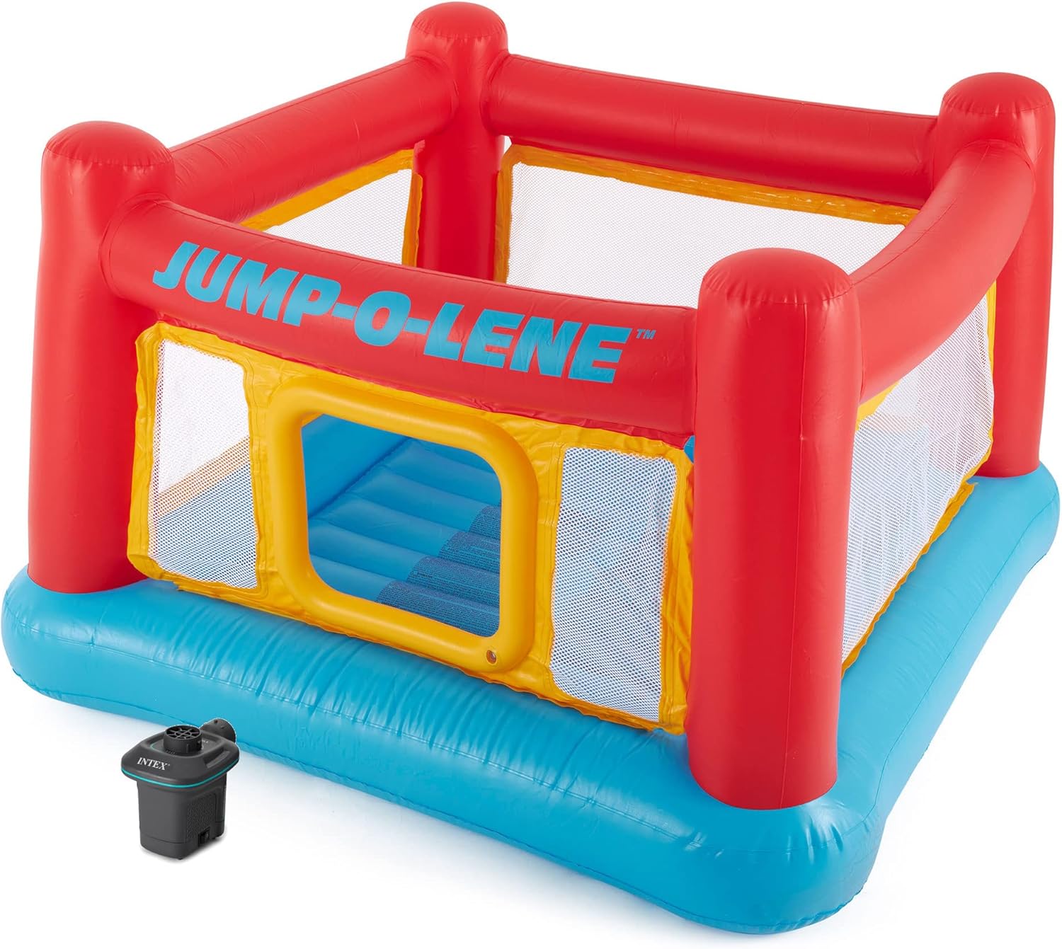 Kids Outdoor Bounce House - บ้านลมเป่าลมสำหรับเด็กเล่นในร่มและกลางแจ้ง พร้อมปั๊มลม