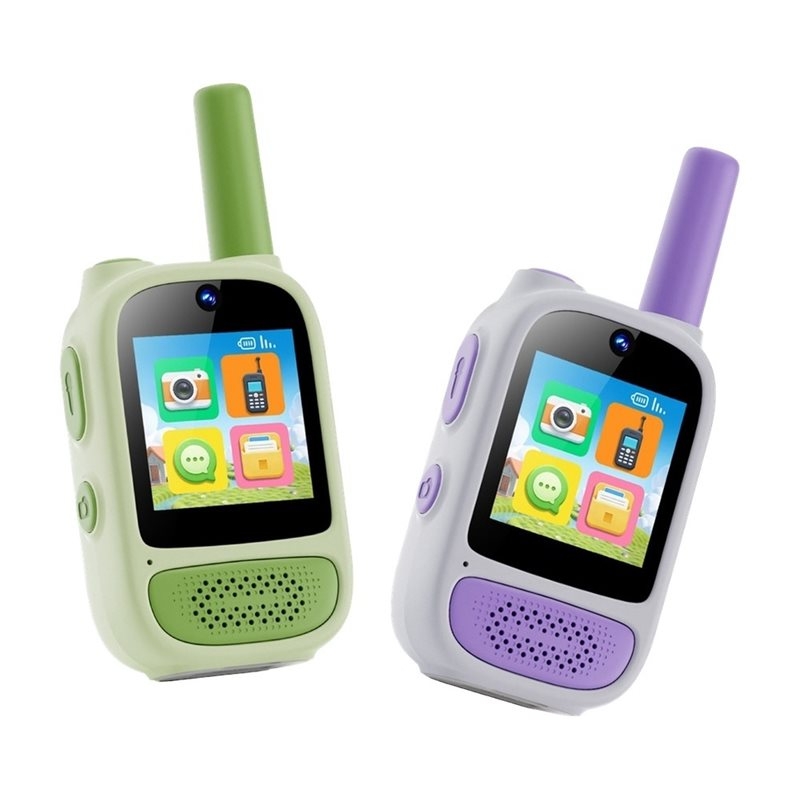 Kids Outdoor Videos - ABKQ-กล้องอัจฉริยะแบบชาร์จไฟได้ หน้าจอ 1.3 นิ้ว พร้อมปุ่มควบคุม 2