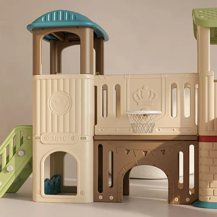 บ้านเด็กเล่นกลางแจ้งพร้อมสไลเด - Kids Outdoor House With Slide บทวิจารณ์และราคา