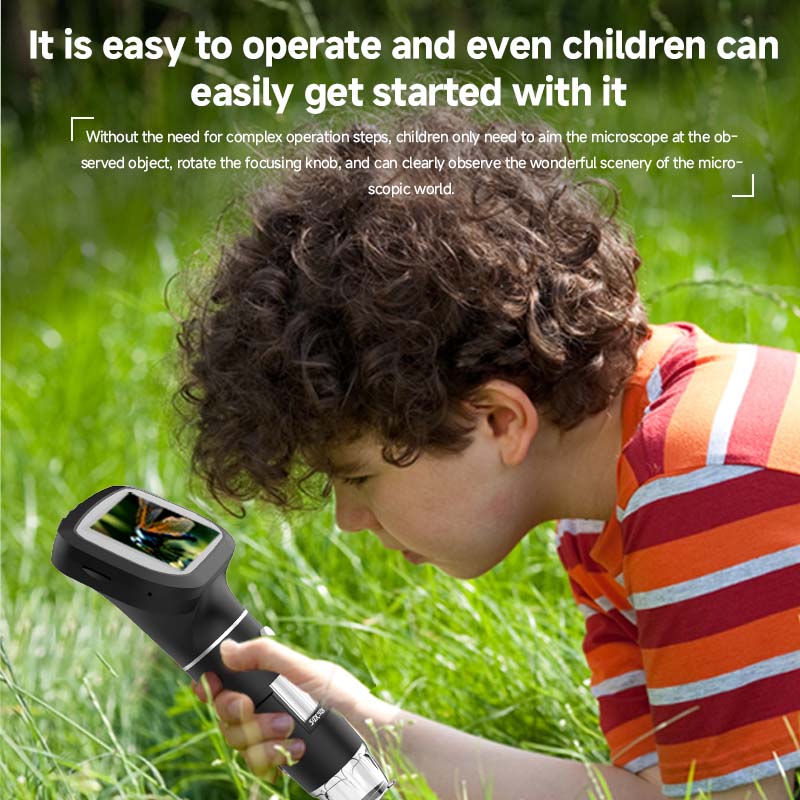 กล้องจุลทรรศน์ขนาดเล็ก 2.4 นิ้ - Kids.Outdoor Utensils บทวิจารณ์และราคา
