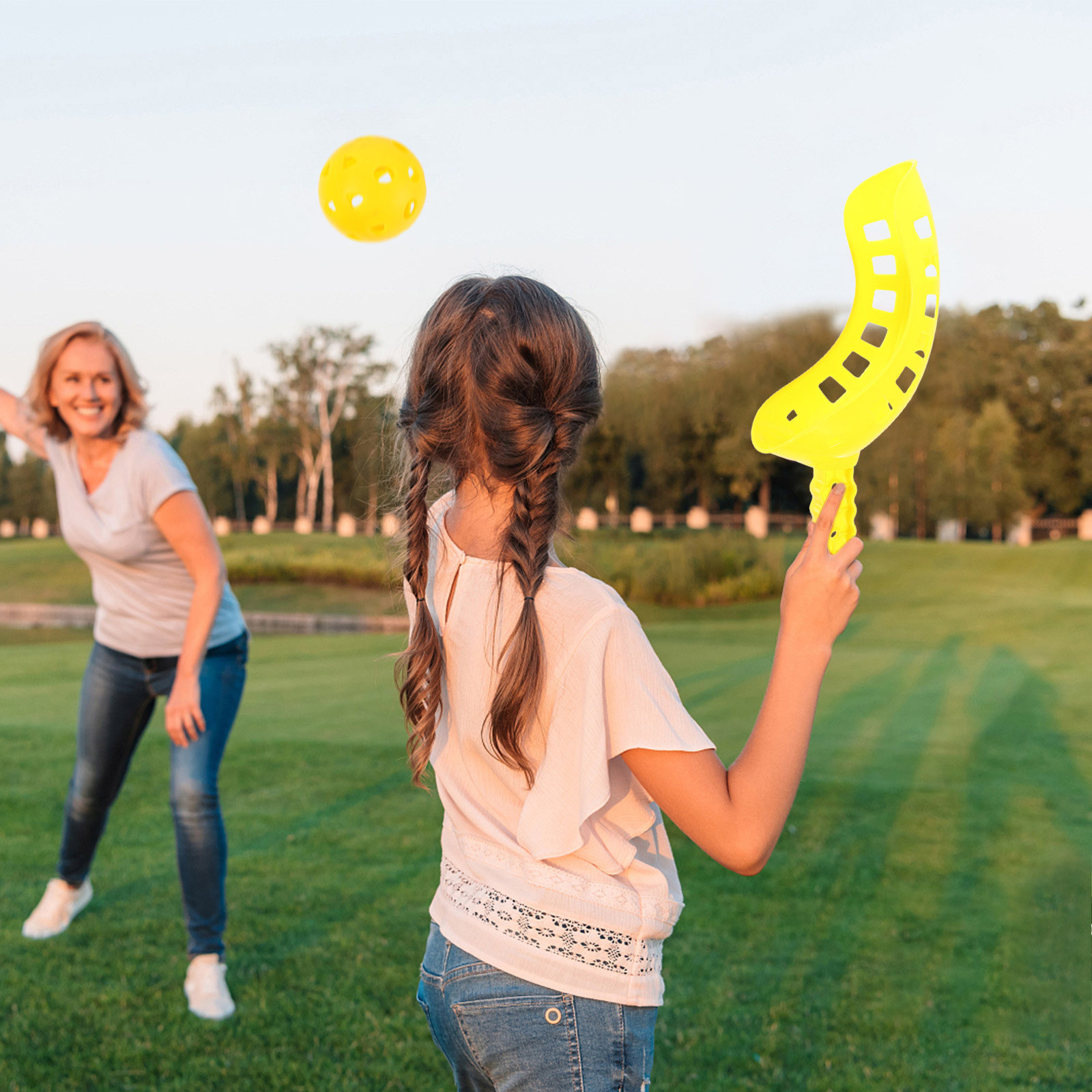 ชุดอุปกรณ์จับลูกบอลสำหรับเล่นเ - Kids Indoor Outdoor Games บทวิจารณ์และราคา
