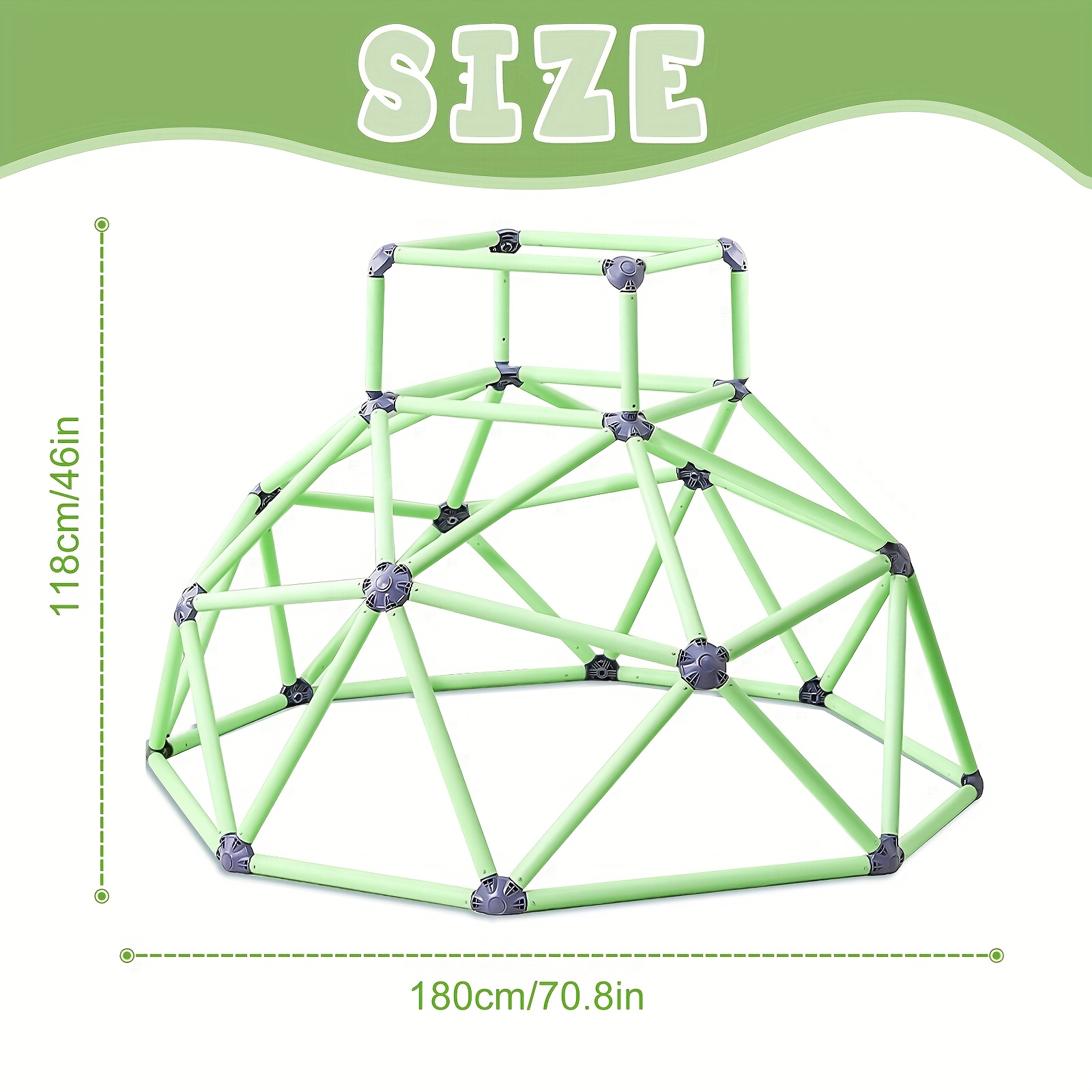 บาร์ปีนป่าย - ของเล่นเสริมพัฒน - Kids Outdoor Jungle Gym Dome บทวิจารณ์และราคา