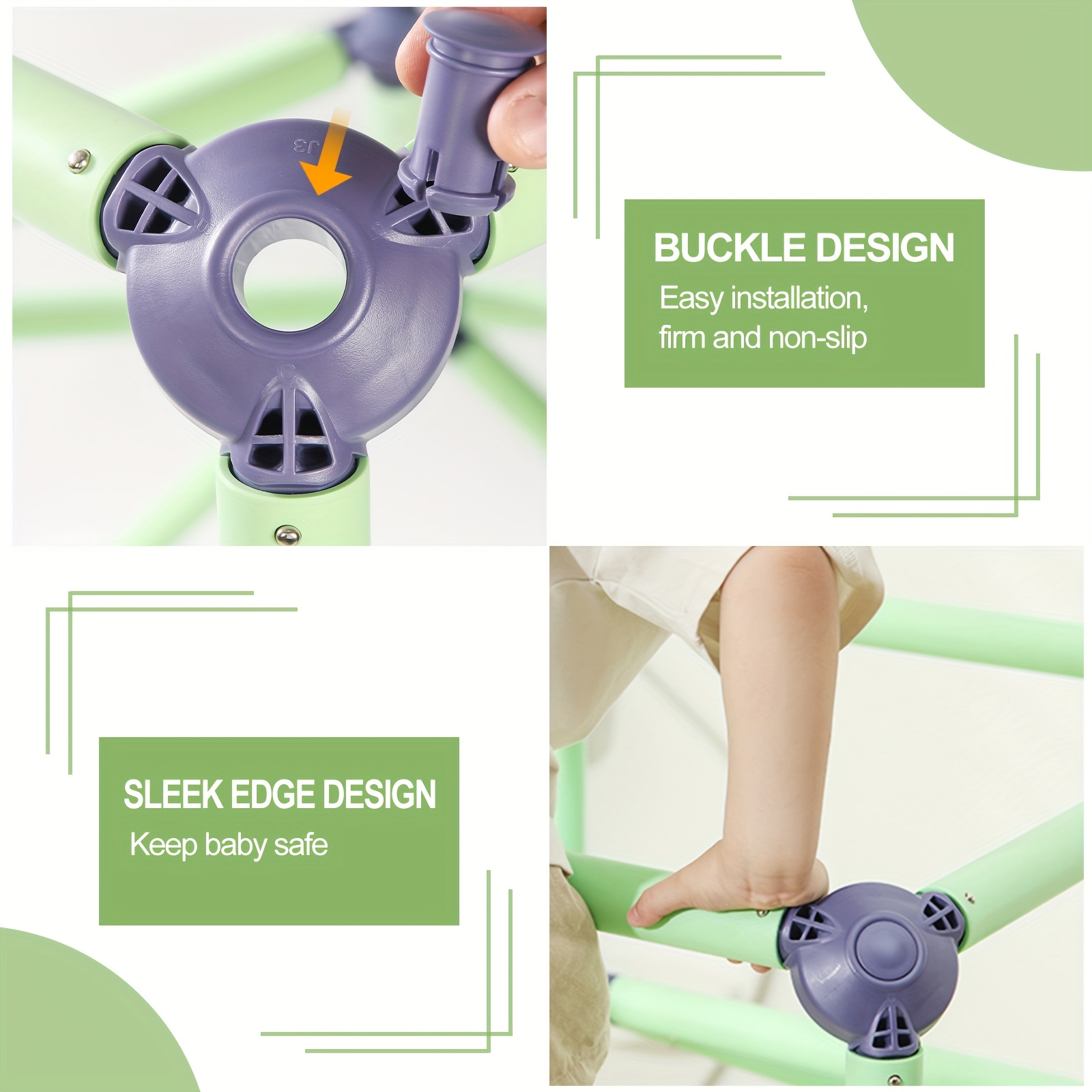 บาร์ปีนป่าย - ของเล่นเสริมพัฒน - Kids Outdoor Jungle Gym Dome บทวิจารณ์และราคา