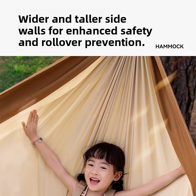 เปลญวนป้องกันการพลิกด้านข้าง ข - Kids Outdoor Hammock บทวิจารณ์และราคา