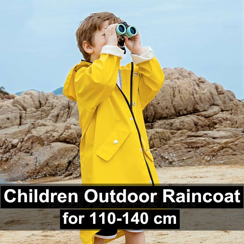 100-140ซม.เด็กเสื้อกันฝนเด็กหญ - Kids Outdoor Jumpsuit บทวิจารณ์และราคา
