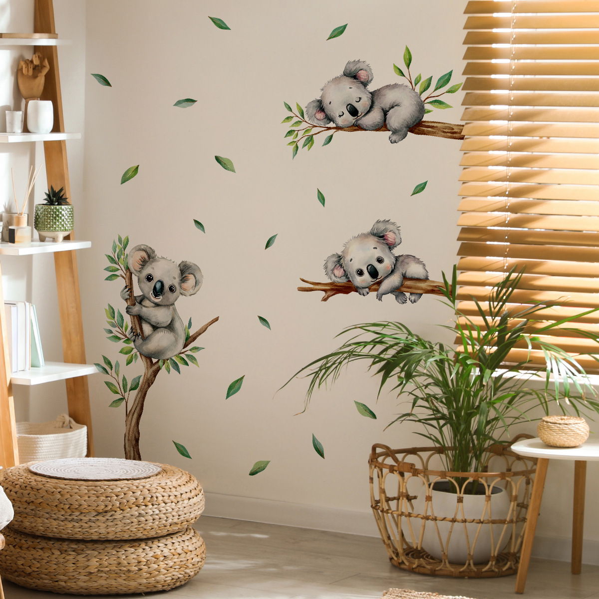 สติ๊กเกอร์ติดผนังลายการ์ตูนโคอ - Kids Outdoor Furniture บทวิจารณ์และราคา
