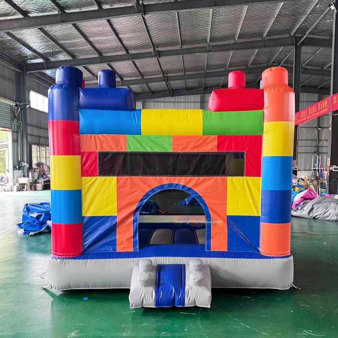 บ้านลมเด็กเล่นพร้อมสไลเดอร์ คอ - Kids Outdoor House With Slide บทวิจารณ์และราคา