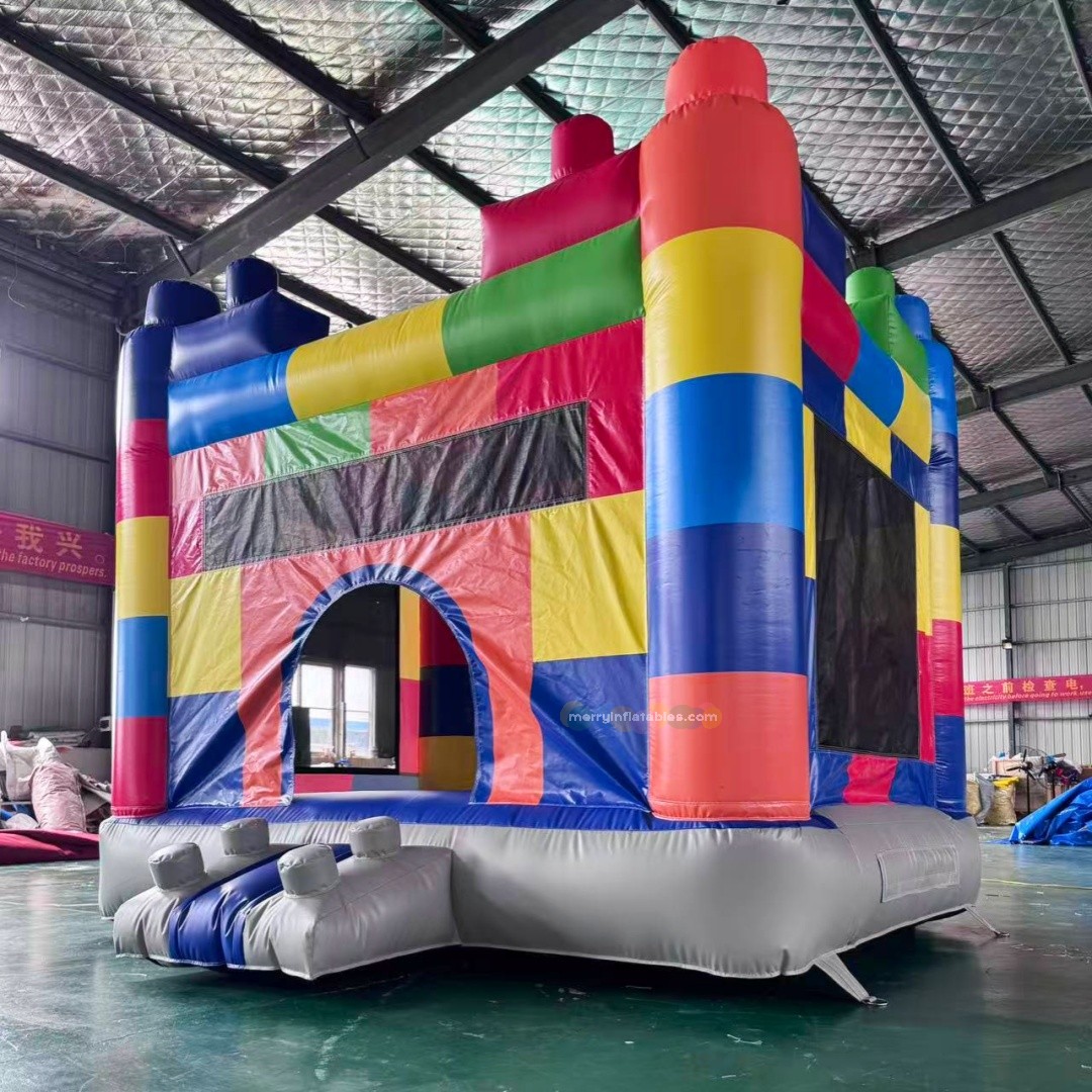 บ้านลมเด็กเล่นพร้อมสไลเดอร์ คอ - Kids Outdoor House With Slide บทวิจารณ์และราคา