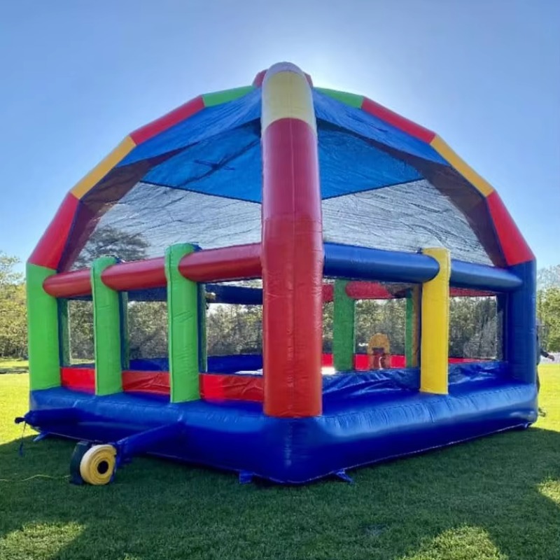 บ้านลมขนาดใหญ่ บ้านเด้งดึ๋งเป่ - Kids Outdoor Bounce House บทวิจารณ์และราคา