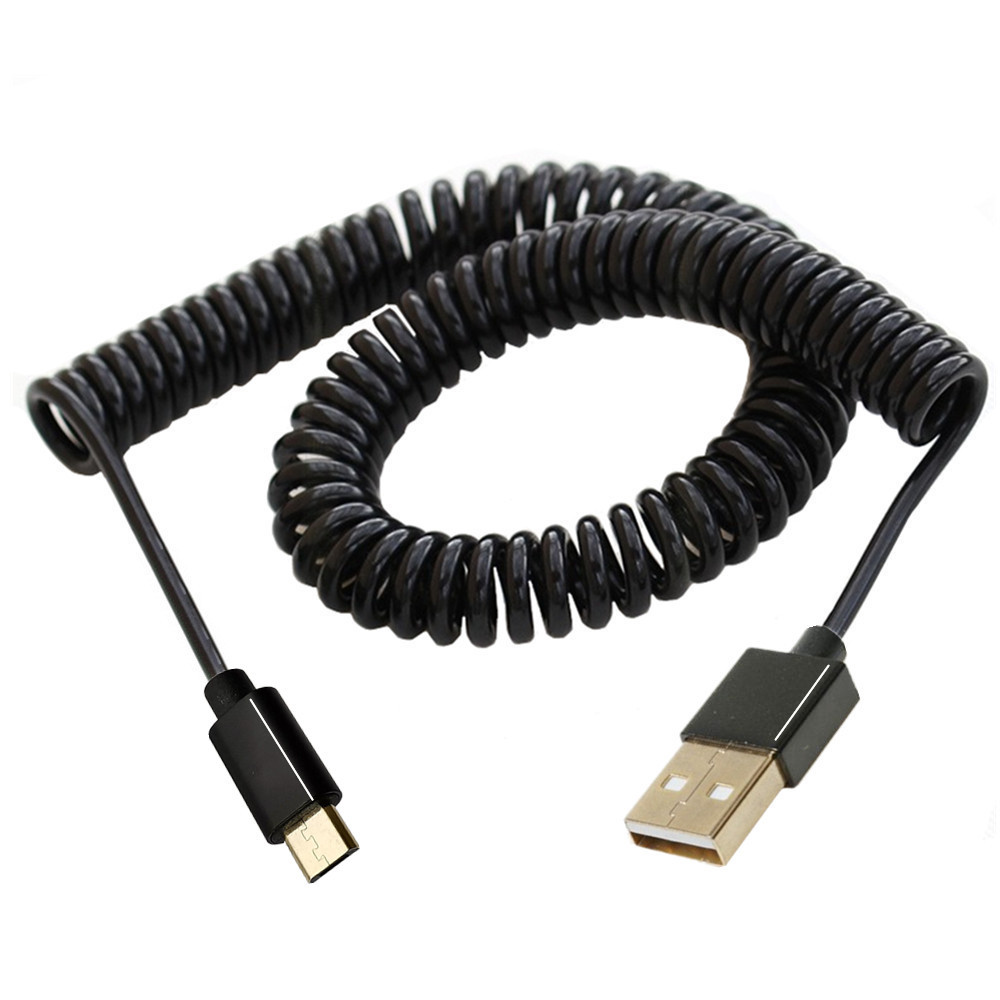 สายอะแดปเตอร์แบบขดลวด Micro US - Mini Trampoline Spring บทวิจารณ์และราคา