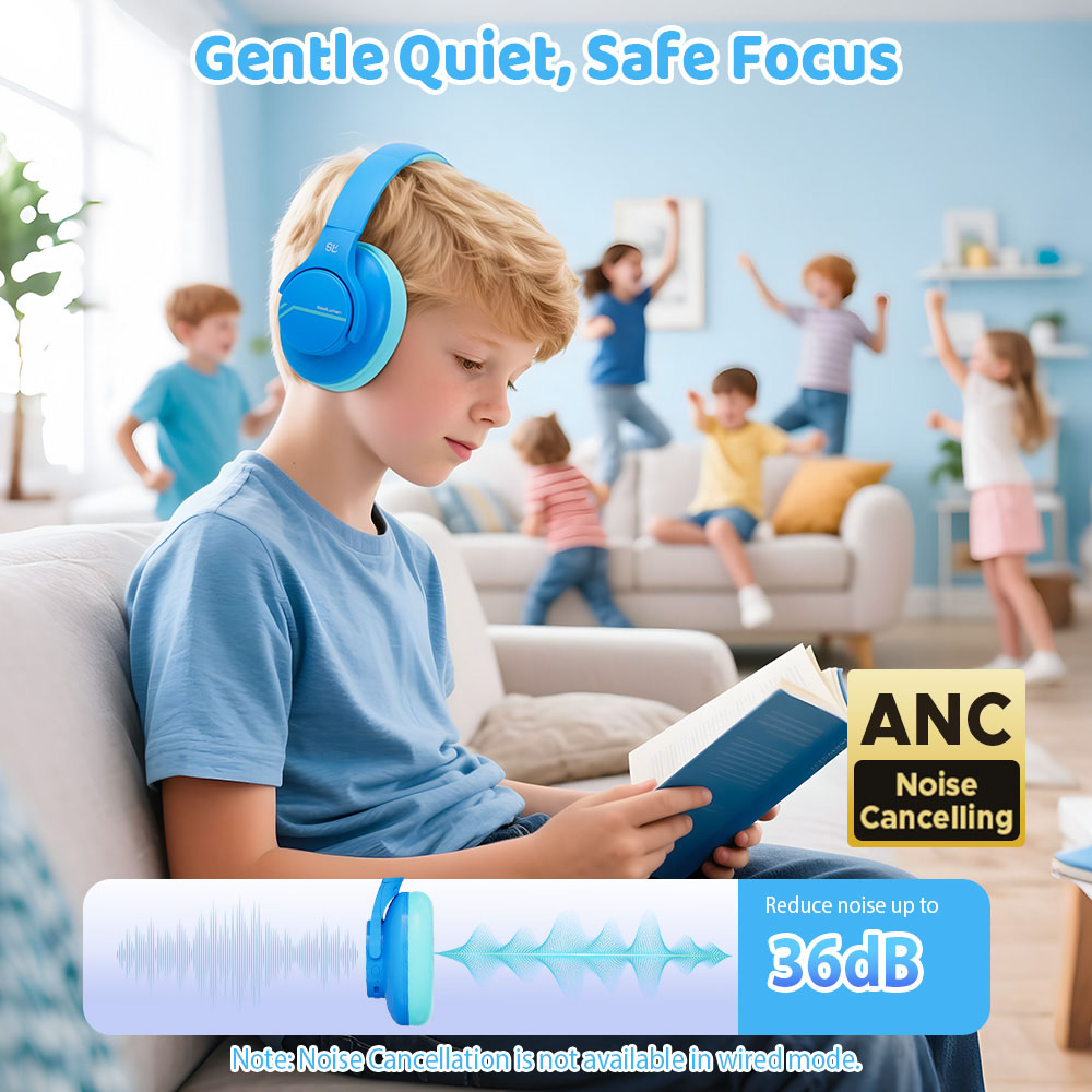 ANC หูฟังตัดเสียงรบกวนสําหรับเ - Kids Outdoor Videos บทวิจารณ์และราคา