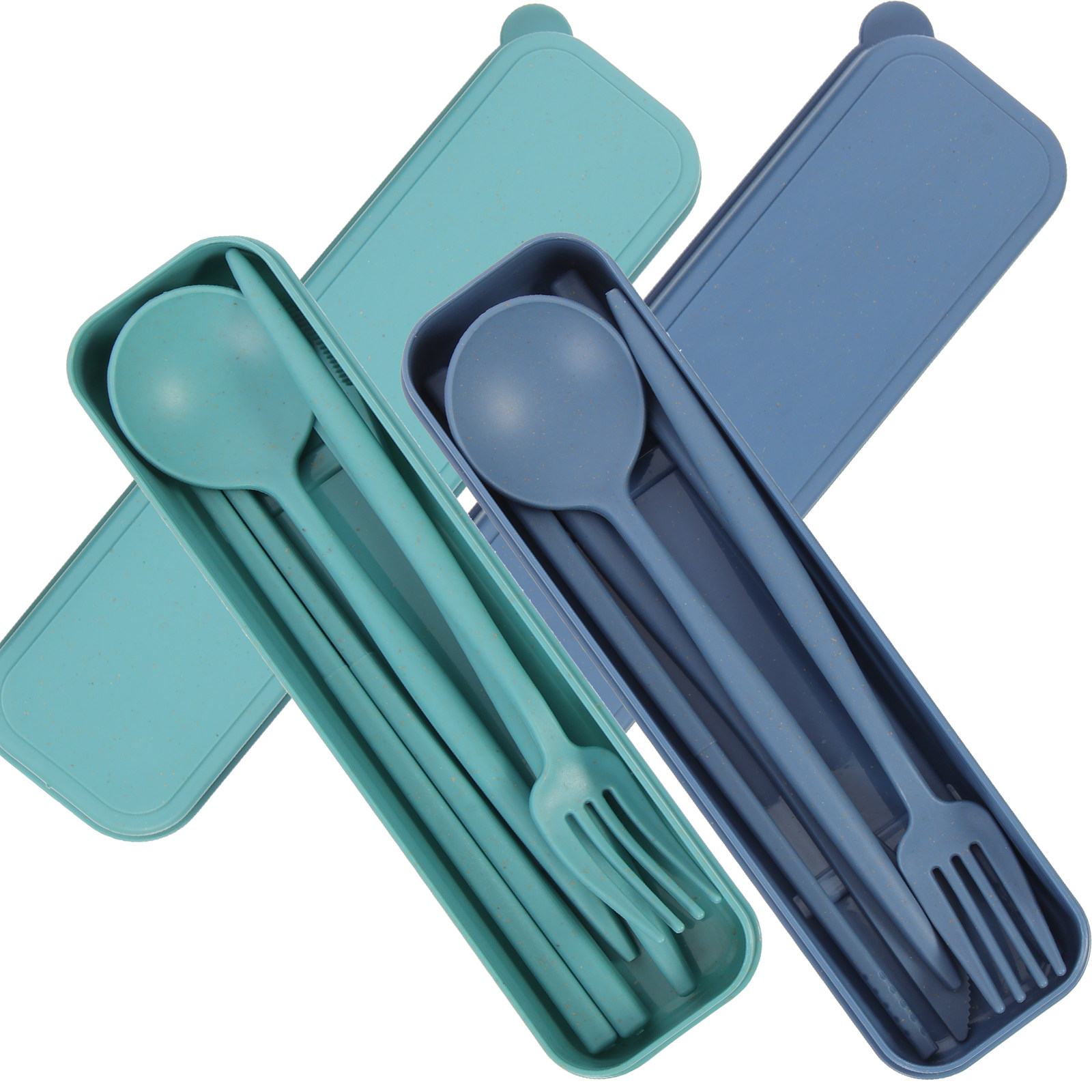 ชุดอุปกรณ์รับประทานอาหารสำหรับ - Kids.Outdoor Utensils บทวิจารณ์และราคา