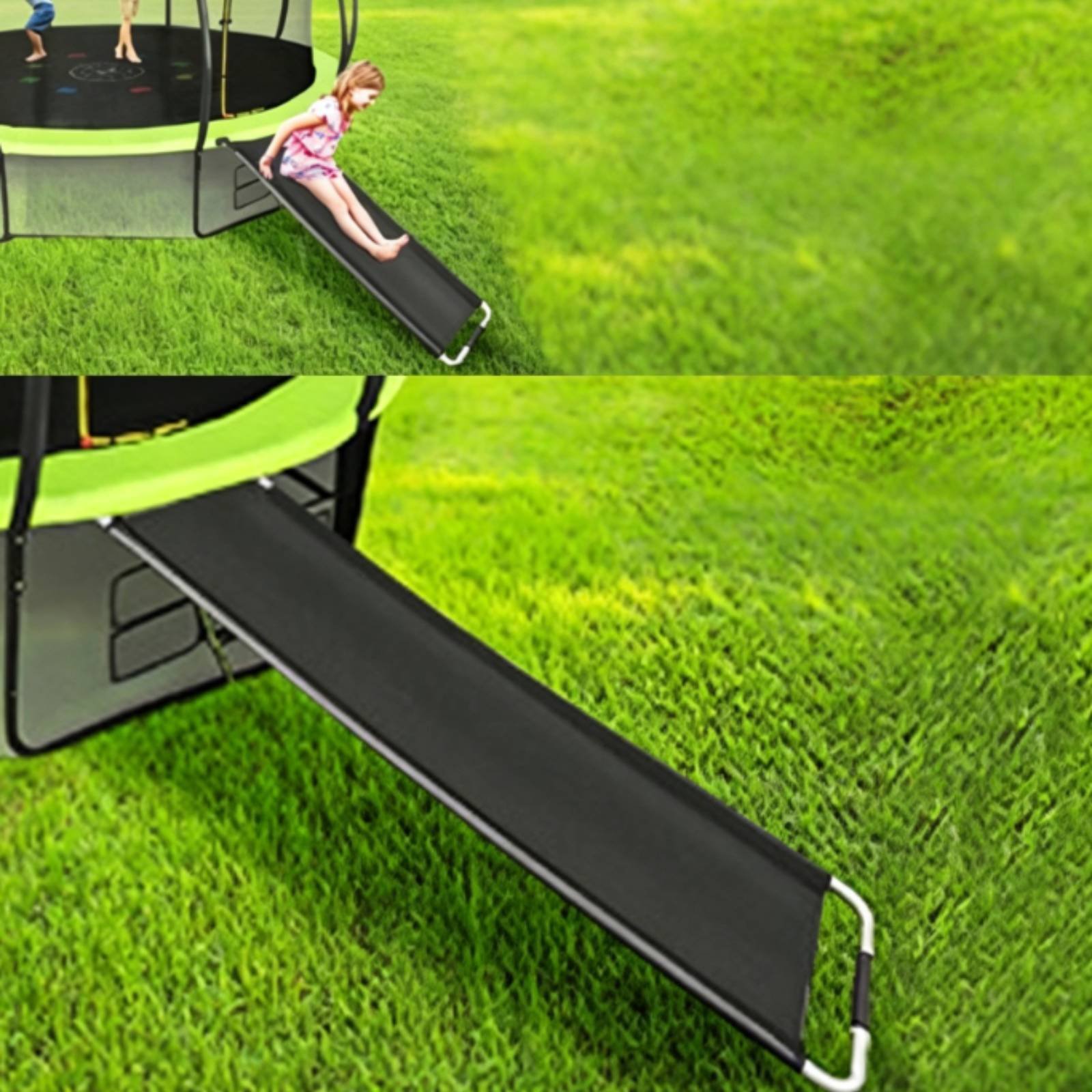 แทรมโพลีนเด็กพร้อมสไลเดอร์ ใช้ - Mini Trampoline Spring บทวิจารณ์และราคา