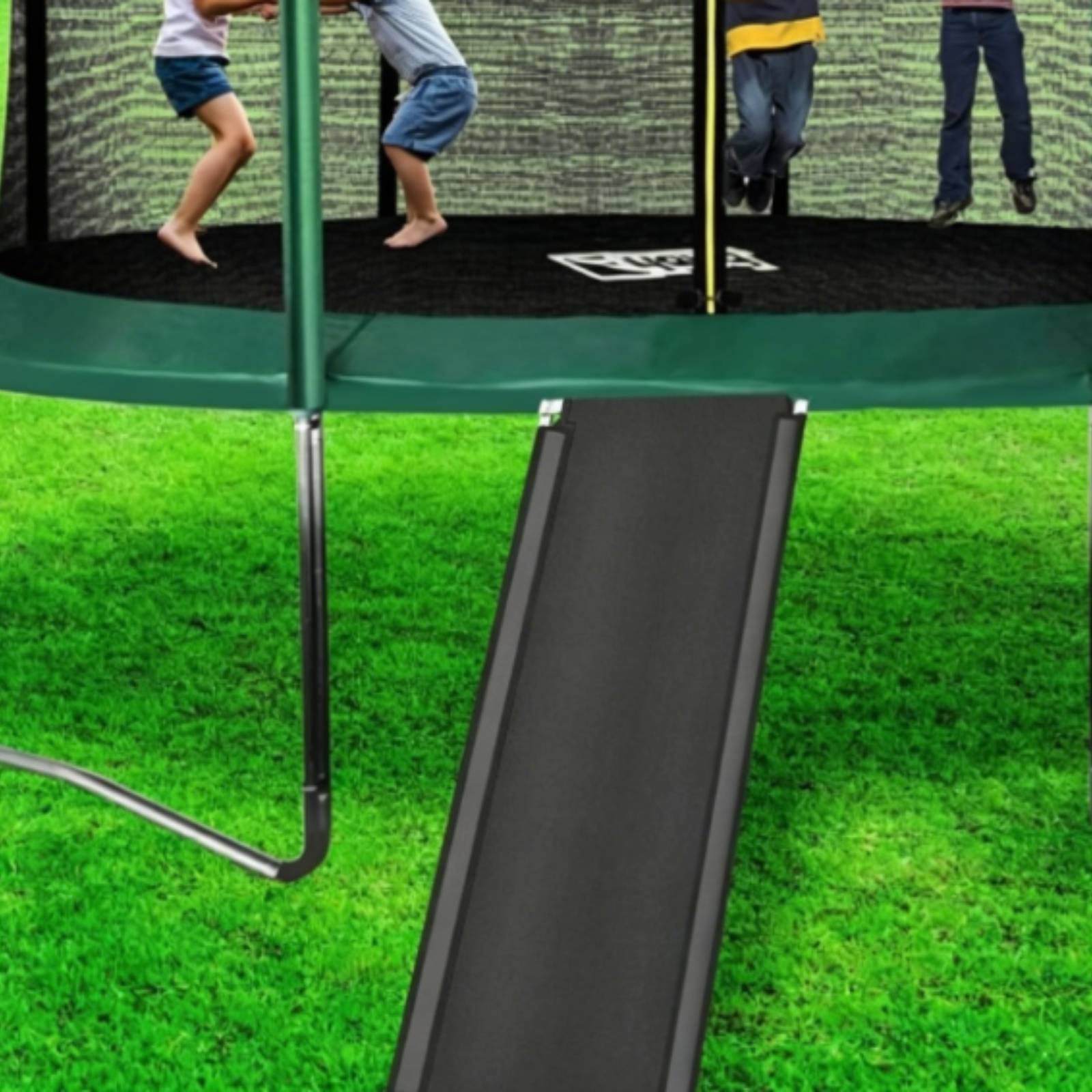 แทรมโพลีนเด็กพร้อมสไลเดอร์ ใช้ - Mini Trampoline Spring บทวิจารณ์และราคา