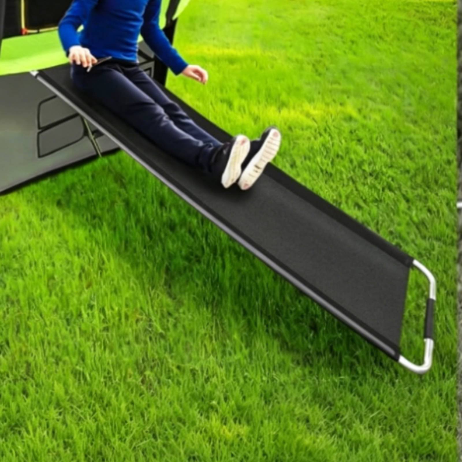 แทรมโพลีนเด็กพร้อมสไลเดอร์ ใช้ - Mini Trampoline Spring บทวิจารณ์และราคา