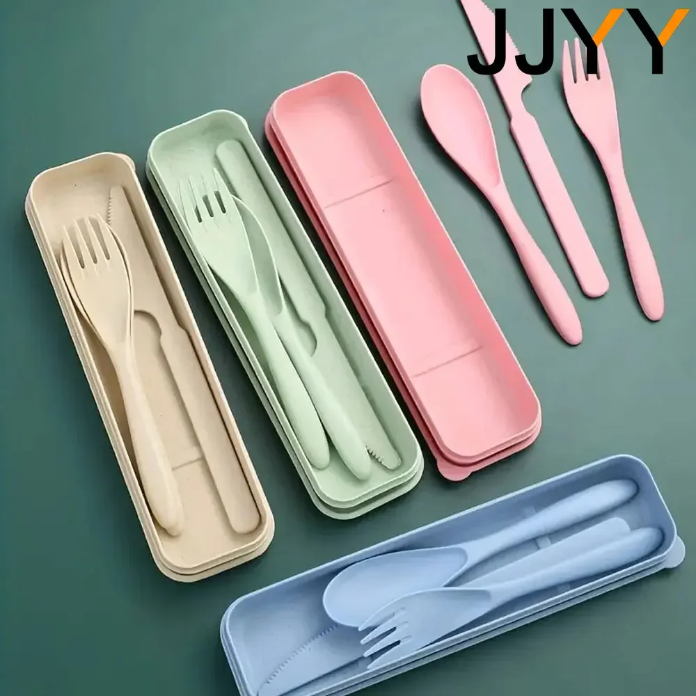 ชุดช้อนส้อมพกพาสำหรับเดินทางแล - Kids.Outdoor Utensils บทวิจารณ์และราคา