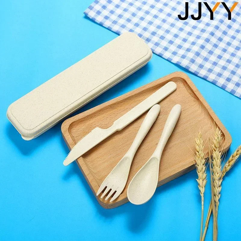ชุดช้อนส้อมพกพาสำหรับเดินทางแล - Kids.Outdoor Utensils บทวิจารณ์และราคา