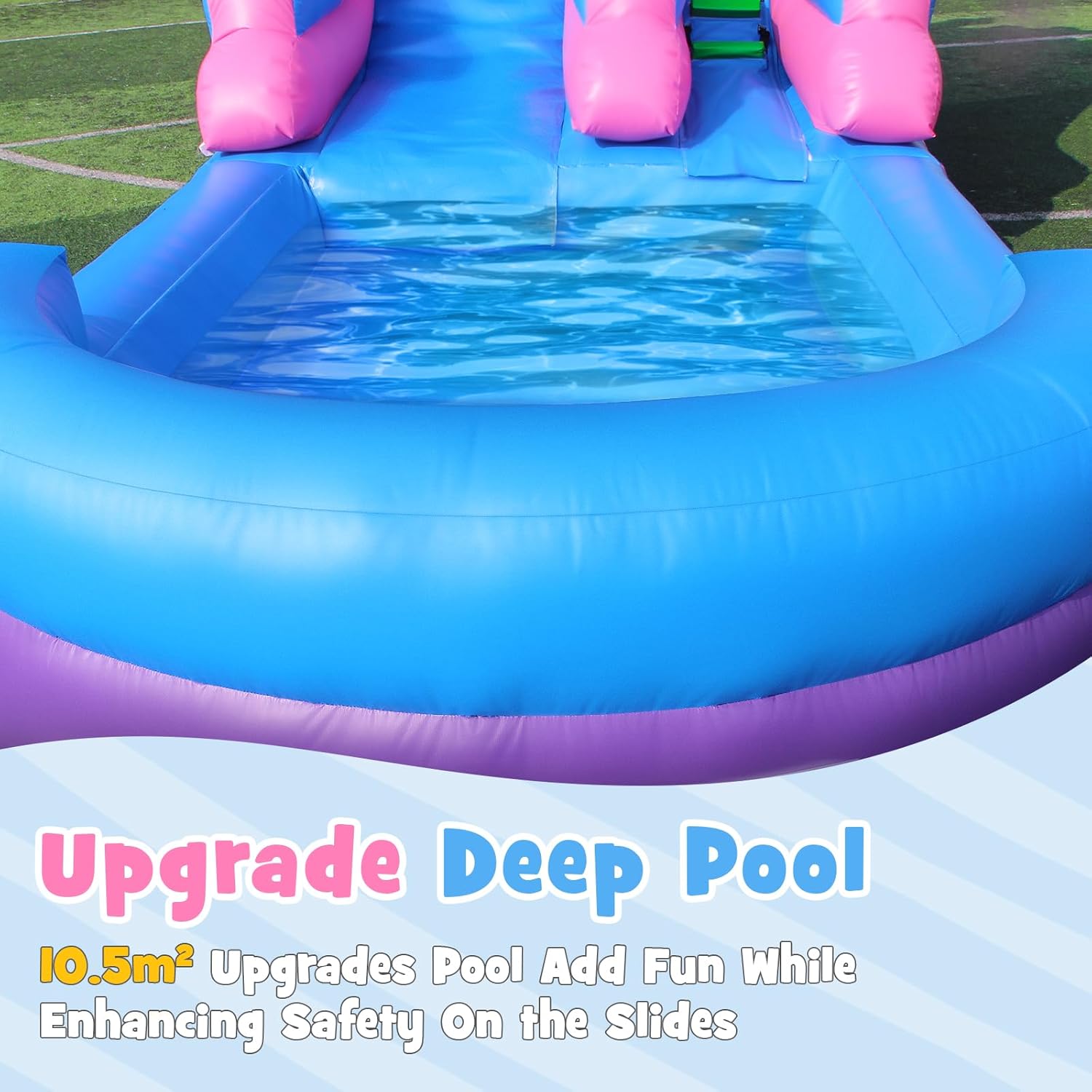 สไลเดอร์น้ำเป่าลมขนาดใหญ่ 26.2 - Kids Outdoor Park บทวิจารณ์และราคา