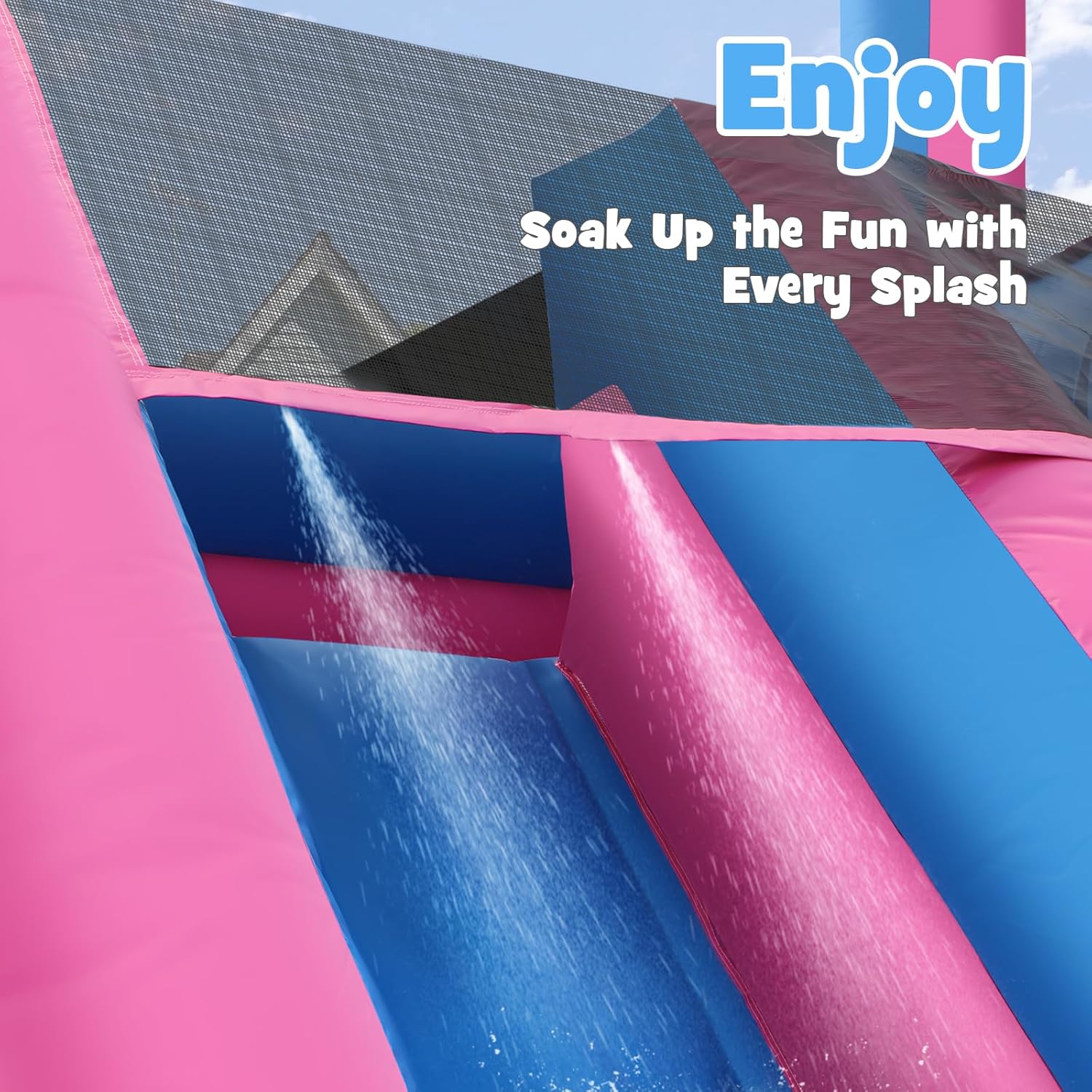 สไลเดอร์น้ำเป่าลมขนาดใหญ่ 26.2 - Kids Outdoor Park บทวิจารณ์และราคา