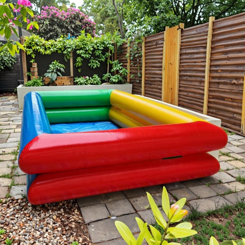 สระน้ำเป่าลมสองชั้นแบบกำหนดเอง - Kids Outdoor Park บทวิจารณ์และราคา