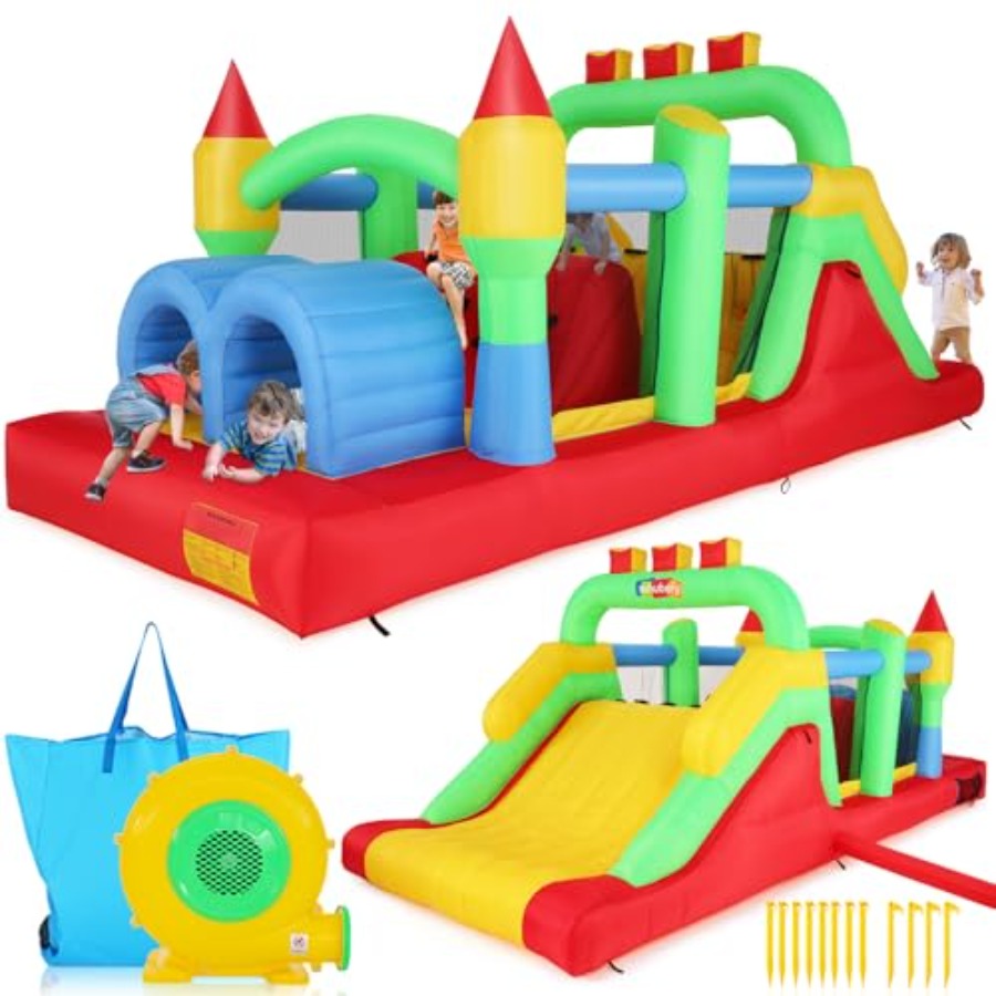 สนามเด็กเล่นเป่าลมกลางแจ้งสำหร - Kids Outdoor Bounce House บทวิจารณ์และราคา