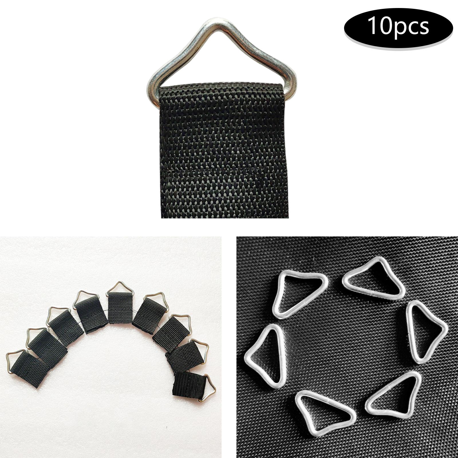 หัวเข็มขัดรูปสามเหลี่ยม 10 ชิ้ - Mini Trampoline Spring บทวิจารณ์และราคา