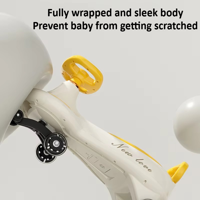รถโยกเด็กน่ารัก ป้องกันการพลิก - Kids Outdoor Exercise Equipment บทวิจารณ์และราคา