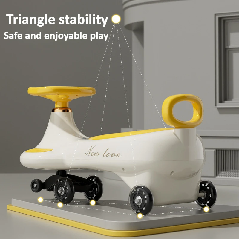 รถโยกเด็กน่ารัก ป้องกันการพลิก - Kids Outdoor Exercise Equipment บทวิจารณ์และราคา