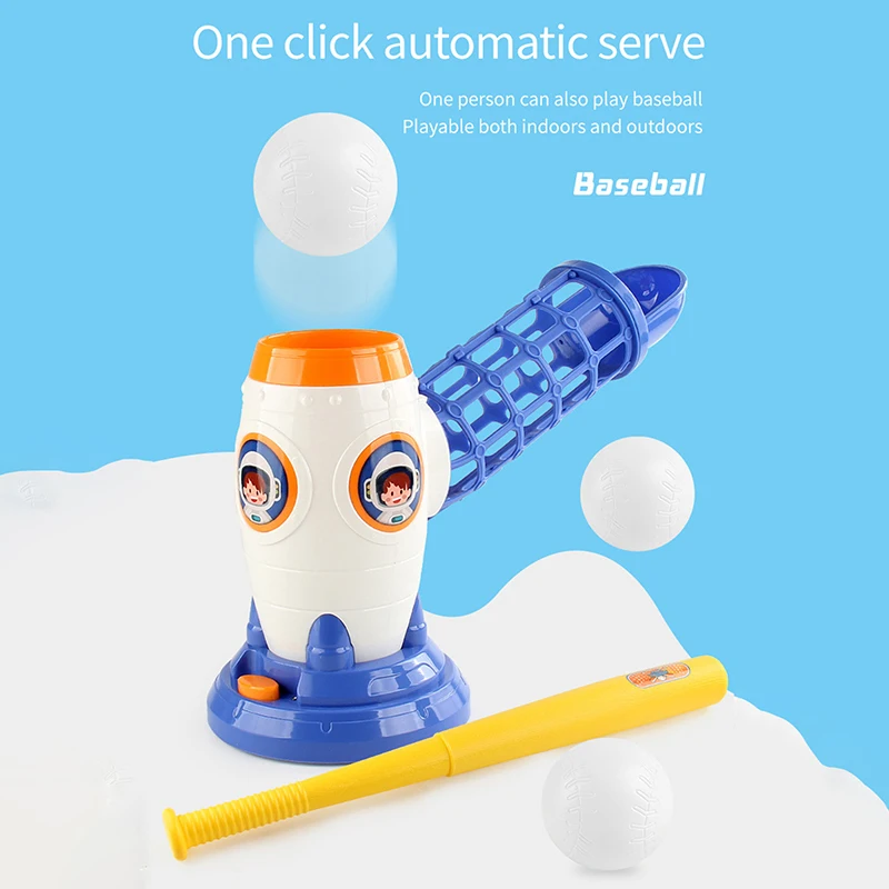 เครื่องยิงเบสบอลอัตโนมัติชุดขอ - Kids Indoor Outdoor Games บทวิจารณ์และราคา