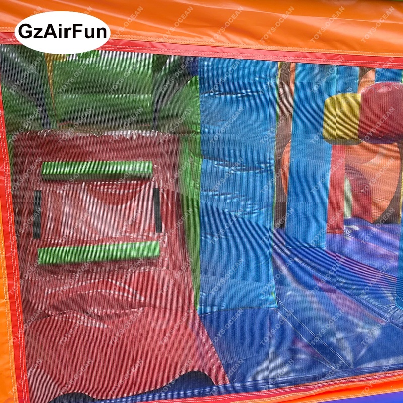 บ้านลมเป่าลมธีมสิงโตสำหรับใช้ง - Kids Outdoor Bounce House บทวิจารณ์และราคา