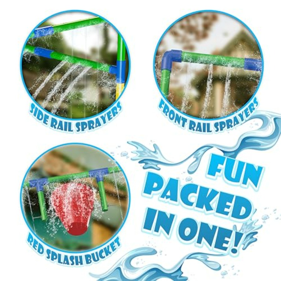 อุโมงค์สปริงเกอร์สวนน้ำกลางแจ้ - Kids Outdoor Park บทวิจารณ์และราคา