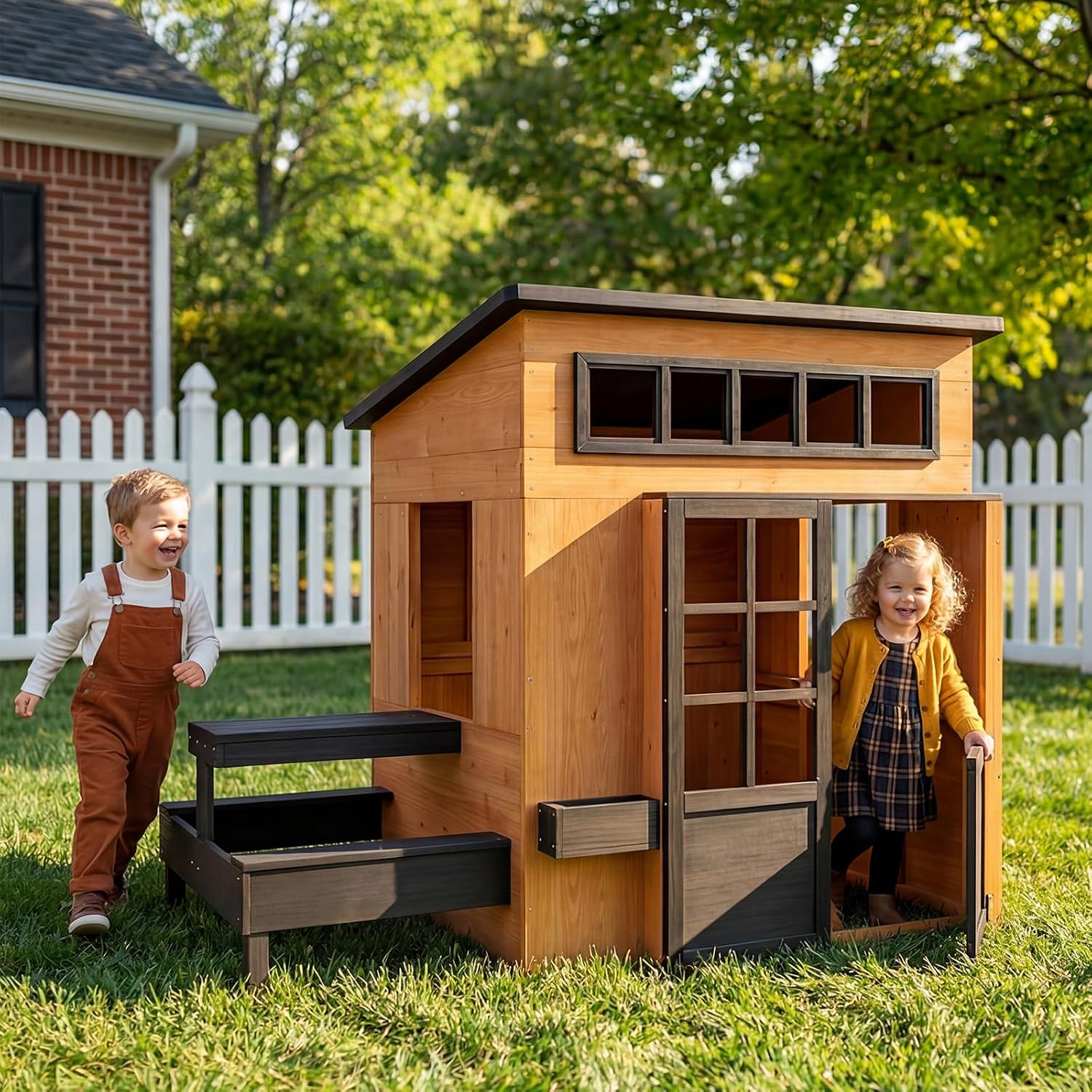บ้านเด็กเล่นกลางแจ้งนอร์ดิวาเล - Kids Outdoor House With Kitchen บทวิจารณ์และราคา