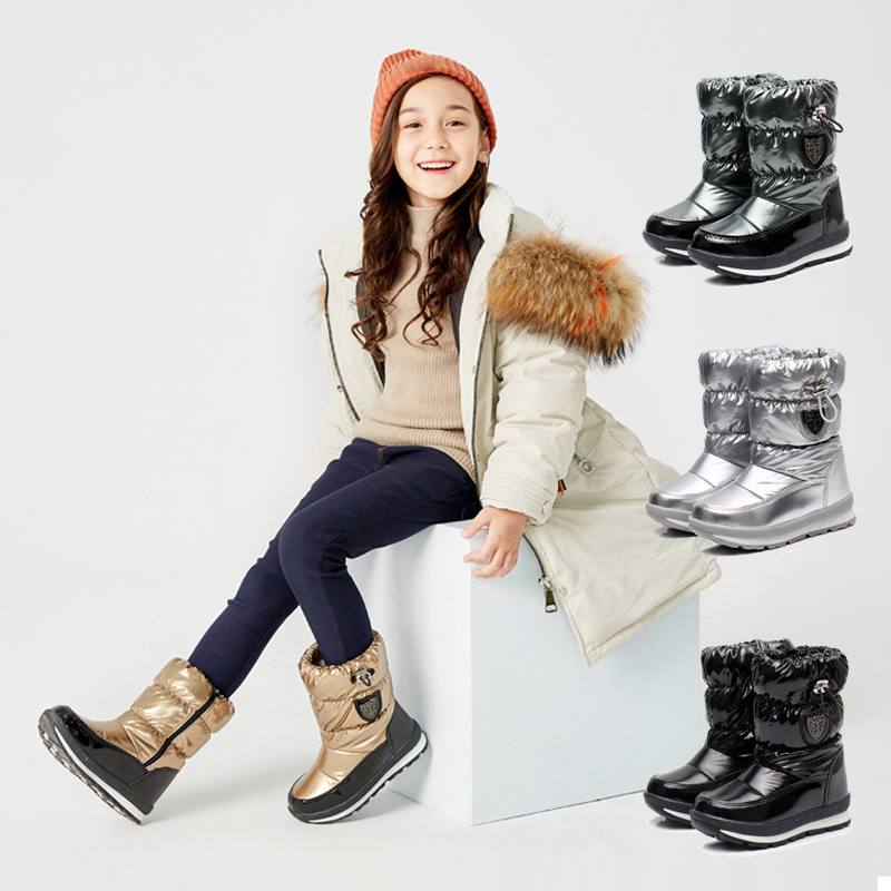 รองเท้าบูทหิมะเด็กแบบหุ้มข้อสู - Kids Outdoor Boots บทวิจารณ์และราคา