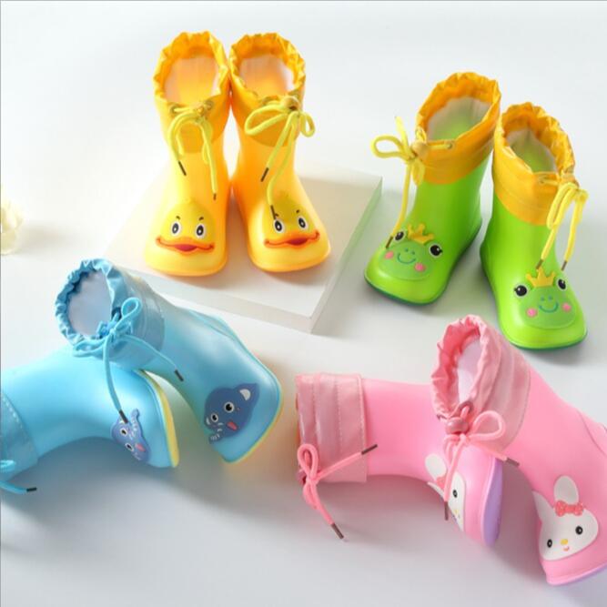 รองเท้าบูทหน้าฝนเด็กผู้ชายเด็ก - Kids Outdoor Boots บทวิจารณ์และราคา