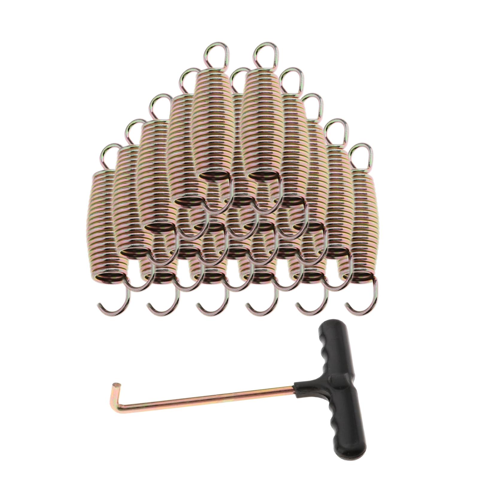 20 ชิ้น ชุดซ่อมสปริงแทรมโพลีน  - Mini Trampoline Spring บทวิจารณ์และราคา