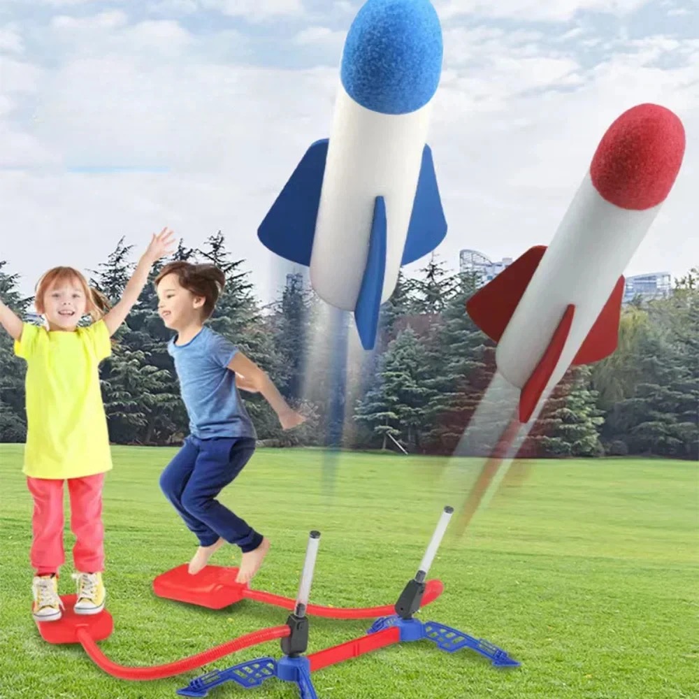 จรวดเด็กเล่นกลางแจ้งพร้อมปั๊มล - Kids Outdoor Jumpsuit บทวิจารณ์และราคา
