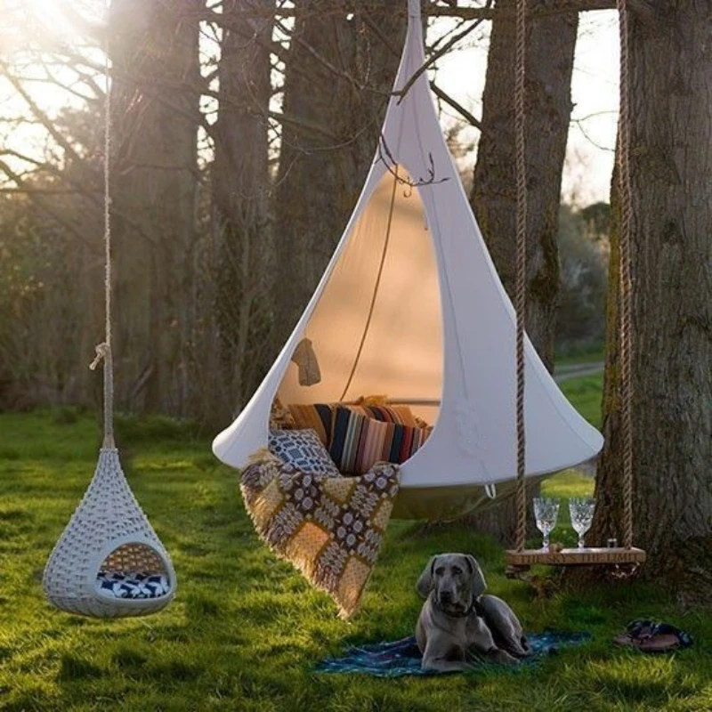 เด็ก Swing สวนกลางแจ้ง Camp Ha - Kids Outdoor Hammock บทวิจารณ์และราคา