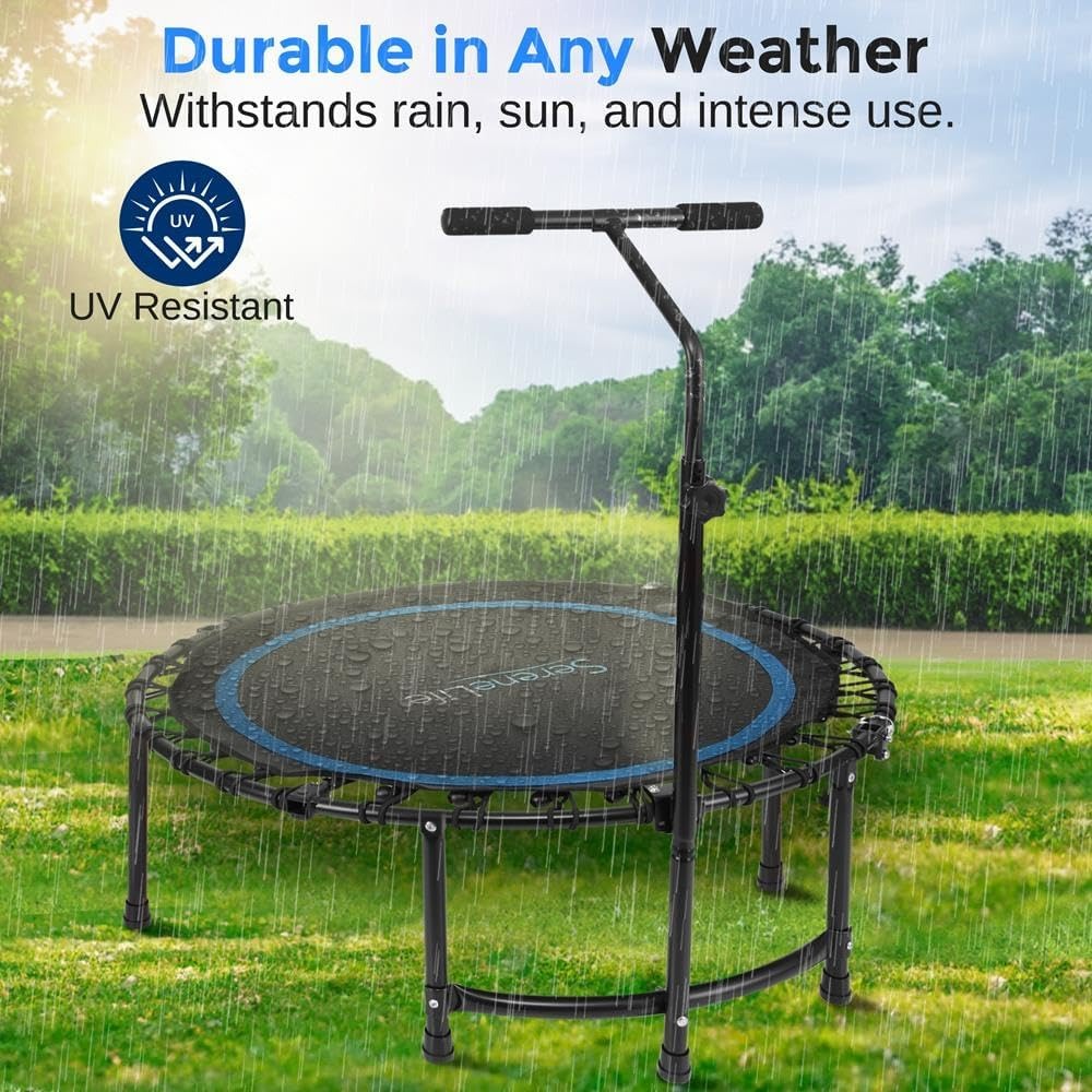 แทรมโพลีนขนาดเล็ก 40 นิ้ว / 50 - Mini Trampoline Spring บทวิจารณ์และราคา